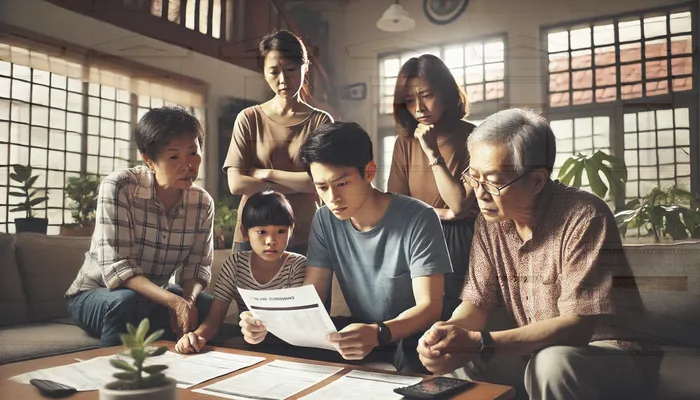 다중채무자 연체 시